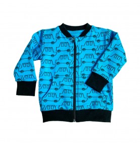 Bluza dresowa chłopięca bawełniana MROFI