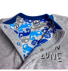 Bluza dresowa chłopięca bawełniana MROFI