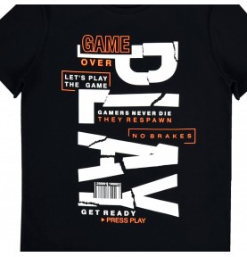 Bluzka T-shirt koszulka chłopięca GT PLAY koszulka gracza dla gamera