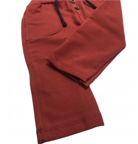 Spodnie dresowe chłopięce MROFI Ceglane