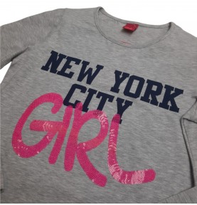 Bluzka z długim rękawem dziewczęca NYC GIRL
