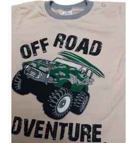 T-shirt koszulka z krótkim rękawem chłopięca "OFF ROAD"
