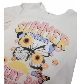 Bluzka dziewczęca koszulka krótki rękaw "SUMMER ENERGY"