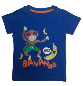 Bluzka T-shirt koszulka chłopięca BANANAS