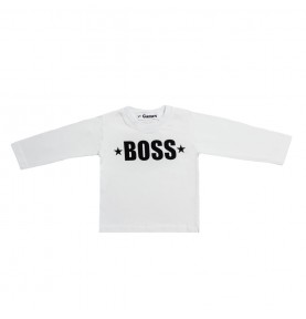 Bluzka koszulka BOSS z długim rękawem