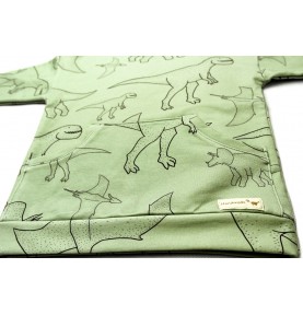 Bluza dziecięca dinozaury z kieszenią