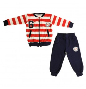 Komplet dresowy chłopięcy niemowlęcy sportowy spodnie dresowy i bluza dresowa